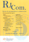 Revue de jurisprudence commerciale